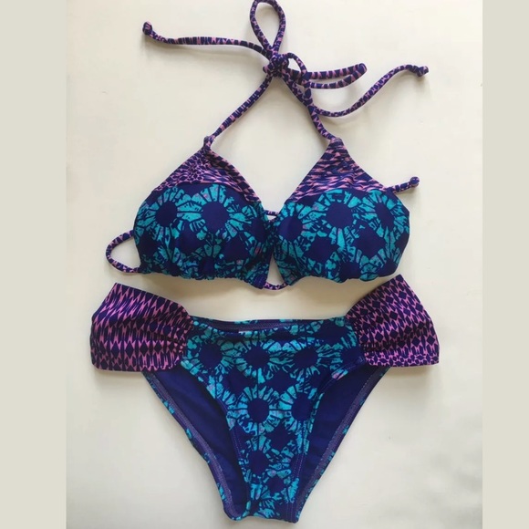 O'Neill Other - O’Neill Pink & Blue Aqua 2 Piece Bikini Swinmsuit